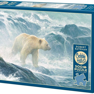 Číhanie na lososy - XXL Puzzle